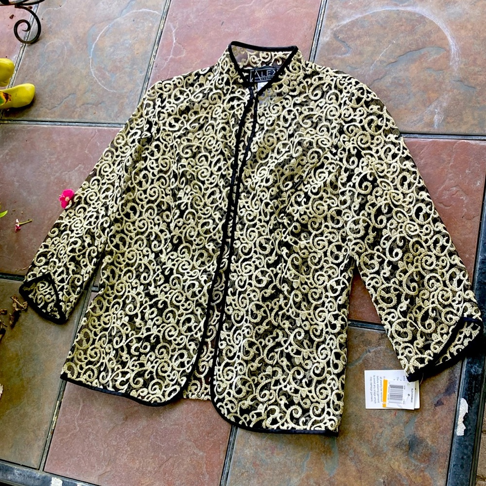 NWT Lace Evening Jacket
